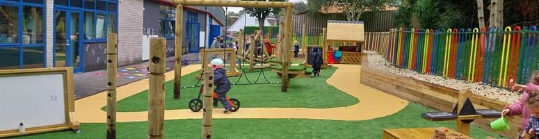 Early Years Play Area Transformation At Feniscowles Primary!
